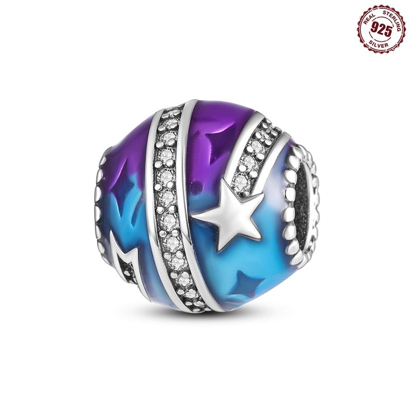 26 Design Copper Devils Eye Sun Star Shape Moon Round Bead Paw Charm Compatible With Authentic Bracelets Do It Yourself Jewellery Making Gifts