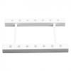 1 Pcs Utensils Rack 80g Compact Design Plastic Removable