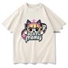 Blue Anime Archive T-shirt Sugar Rush Fun Women's Clothing Unisex Street Clothing Manga Role Playing Dress Pattern T-shirt