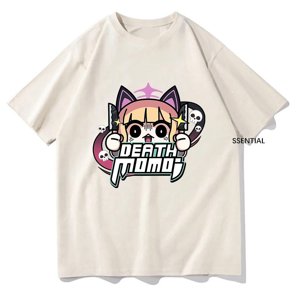 Blue Anime Archive T-shirt Sugar Rush Fun Women's Clothing Unisex Street Clothing Manga Role Playing Dress Pattern T-shirt