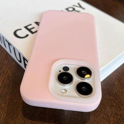 Applicable To Apple 16 Jelly Mobile Case Liquid Silicone IPhone 15 Anti-fall 14proMax Frosted Protector Case 13