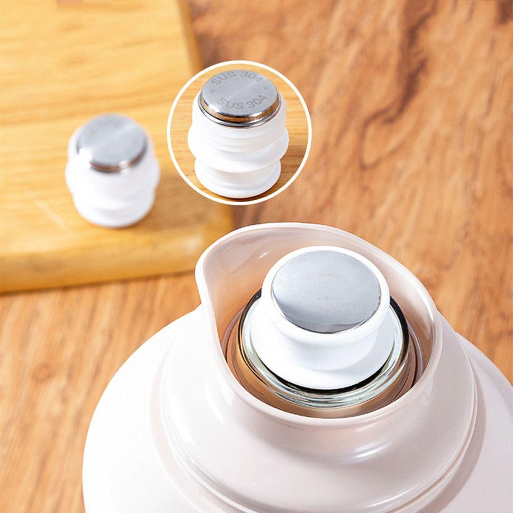 6Pcs Replaceable Thermos Bottle Stopper Insulated Hot Water Cap Kettle Cover  Water Cap Accessories