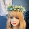 Forest Flower Wreath Flower Garland Headpiece Fashion Floral Headband  Wedding