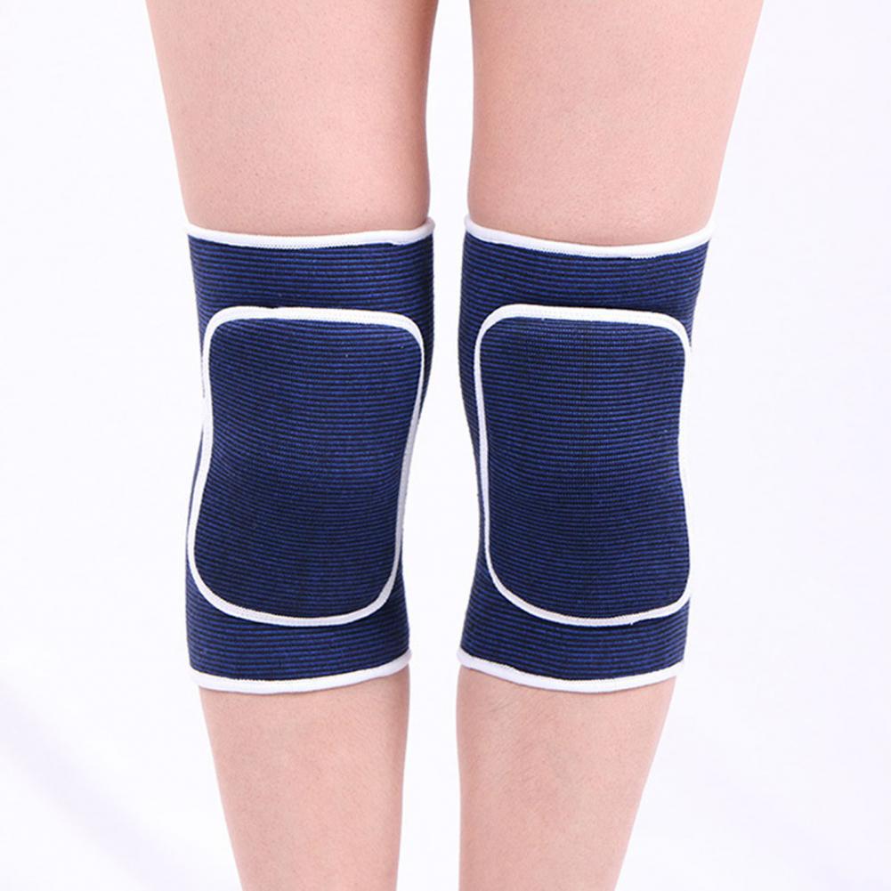 1 Pair Breathable Knee Pads Shock Absorption Extra Soft Knee Braces Ultra-thick Elbow Wraps Joints Support Sports Supplies