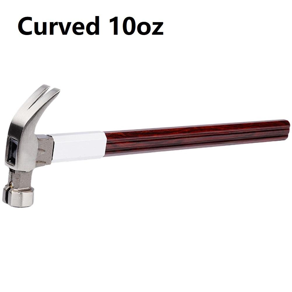 

1PCS 15.8inch Claw Hammer Magnetic Anti-Slip Head Hardwood Handle Curved Claw For Handymen/DIY Enthusiasts Hardware Accessories