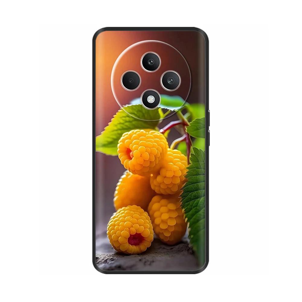 Für Oppo Reno12 F Hülle CPH2687 Cover Niedliches Liebesherz Weiche Schwarze Silikon Schutzhüllen für Reno 12F Reno12F 5G 2024 Fundas