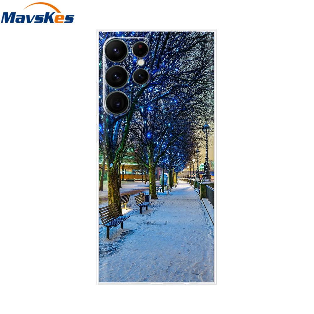 For Samsung Galaxy S22 Ultra Case Silicone Soft Clear Bumper Back Cover For Samsung S22 Ultra Cases For Samsung S22 Ultra Fundas