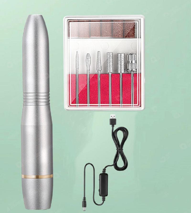 USB-Powered 25,000 RPM Nail Grinding & Polish Removal Pen with Digital Display & CE Certification