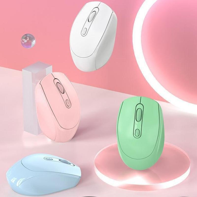 Mouse Wireless USB Ricaricabile Bluetooth Silenzioso 2.4G Mouse da Gioco Ergonomico per Macbook Notebook PC Laptop Ufficio