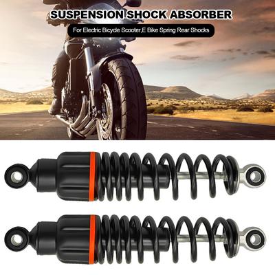 2Pcs Motorcycle Rear Shock Absorbers Suspension For ATV Gokart Electric Bike Hydraulic Adjustable Rear Motorbike