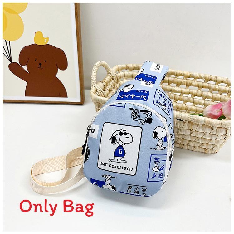 Animal Cartoon Print Shoulder Bag With Waterproof Material Children For