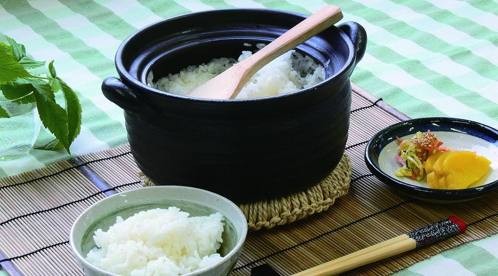 Banko Ware Rice Cooker, Black, IH/Direct Heat Compatible, Black Glazed Metal, Multi-Purpose Rice Cooker, Made in Japan (2 Cups)