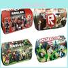 Roblox Pencil Case Cartoon Kids Stationery Organizer With Large Capacity And Durable Material