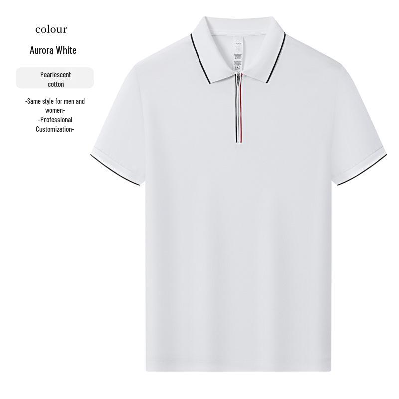 

Custom Logo Short Sleeve Polo Workwear Shirt for Team Building and Summer Promotional Events 4XL