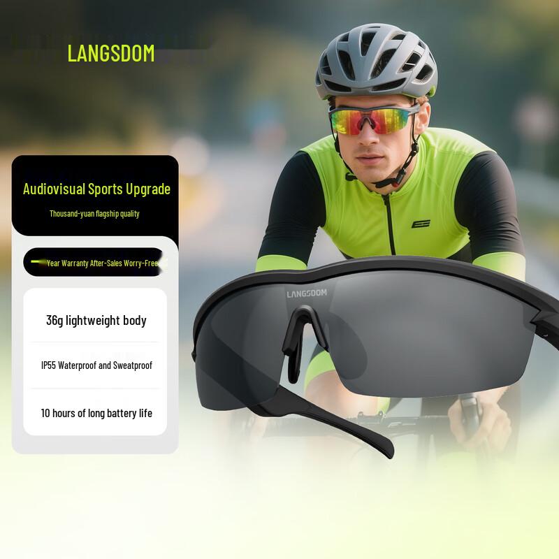 Langsdom AirNova Bluetooth Smarte Audio-Brille