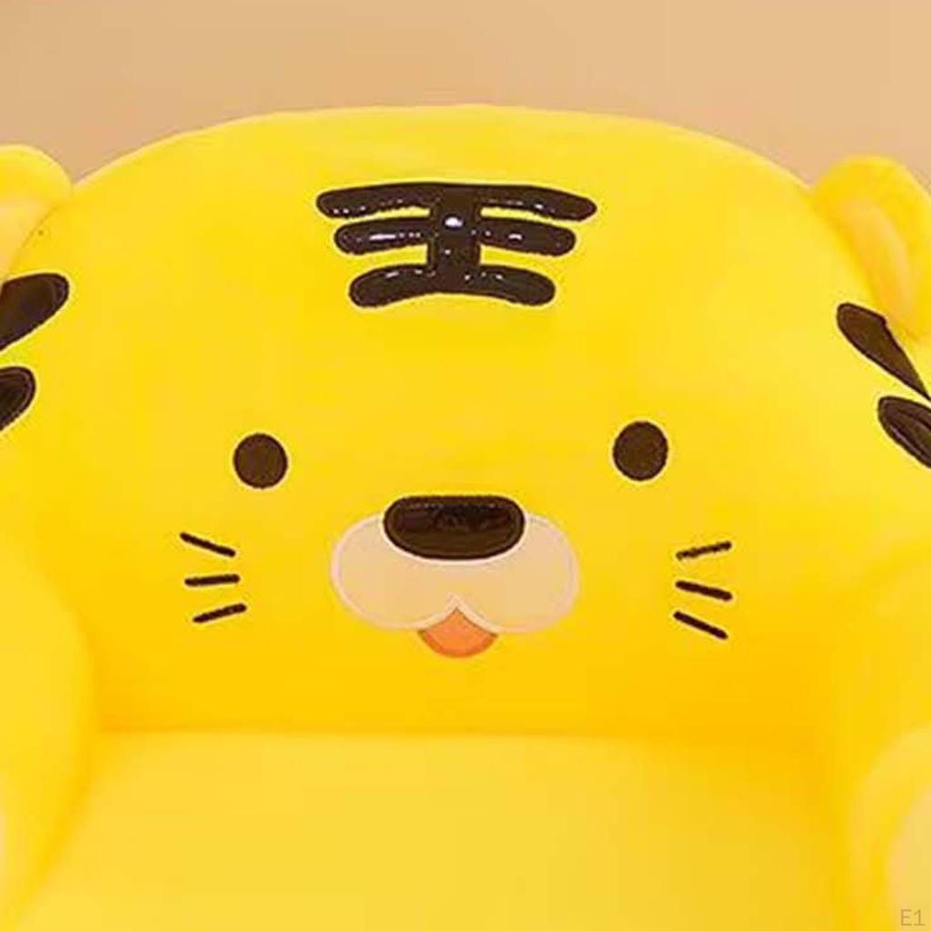 Boys Girls Cartoon Foldable Kids Sofa Cover Children Couch Backrest Armchair Slipcover Cute Lovely