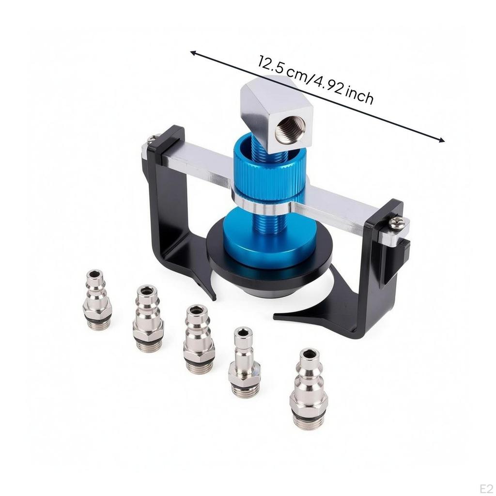 Universal Brake Cylinder Adapter | with QuickCoupling Fittings Metal and