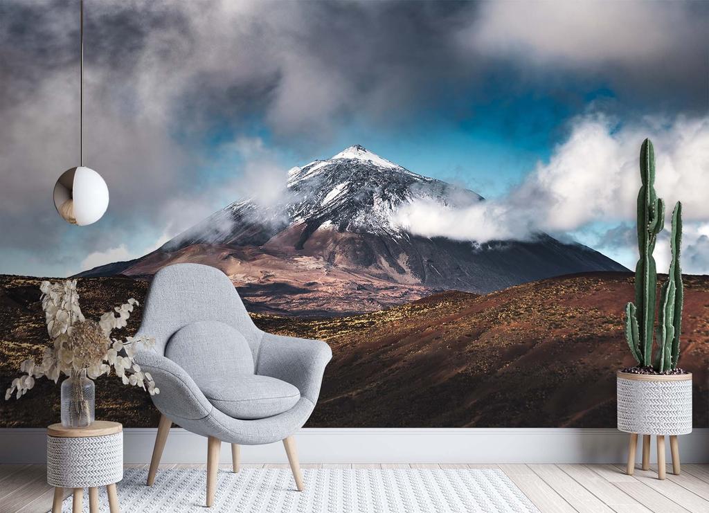 Wallpaper Mountains Peaks In the Clouds