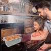 Silicone Drip Tray for Oven Oil Collector Grease Catcher Baking Pan Non-Stick Flexible Heat Resistant Kitchen Accessory