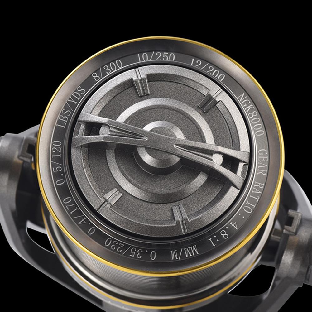 Big Surf Spinning Reel  Deep Spool  Sea Rod Casting Reel 14000 Size Carp Fishing Reel