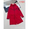 2026 SS Womens Casual Sport Tracksuit Long Sleeve Hooded Top Shorts Set Air Layer Fabric