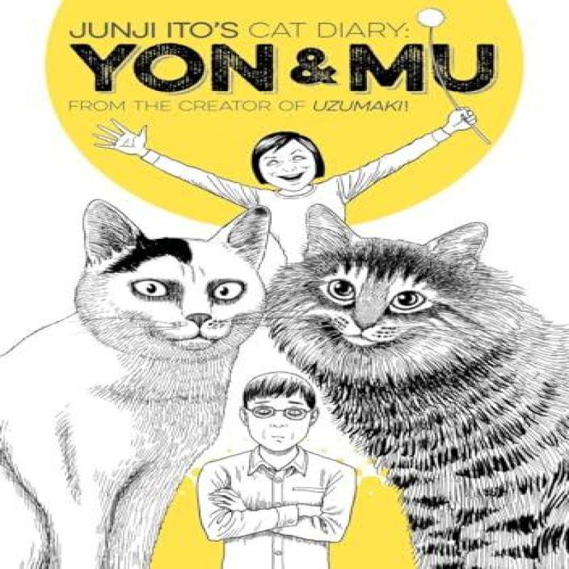 Junji Itos Cat Diary Yon Amp Mu by Junji Ito Paperback Book 9781632361974