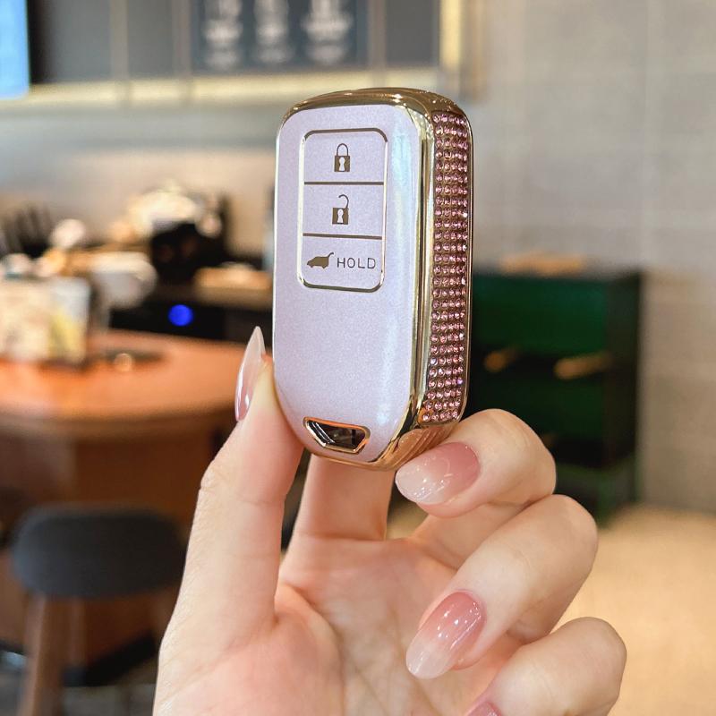

For Honda key case 22 Breeze e: PHEV 21 CRV hybrid e new energy vehicle cover chain protective buckle key shell Keychain Gift