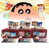 Entzückende Crayon Shin-chan Laufende Filmszene Serie Blind Box Puppen Spielzeug Modelle