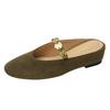 French retro bag head sandals women's outer wear 2025 new summer casual comfortable not tired feet increase half slippers