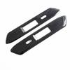 For BMW X3 G45 2025-2026 Carbon Fiber Texture Front Seat Strip Cover Trim 2PCS