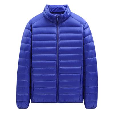 Giacca Leggera in Piuma da Uomo Autunno Inverno Larga Taglia Grande Giacca in Piuma d'Anatra Bianca Pantaloncini Invernali Caldi Top