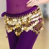 Fashion Velvet Belly Dance Hip Scarf Sequins Luxury Belly Dance Waist Wrap Dance Waist Chain Women Show Costumes