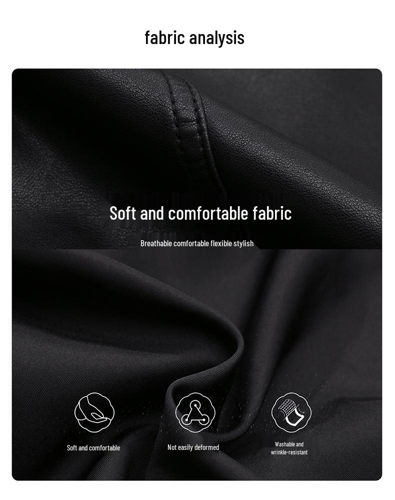 Women's PU Leather Jacket - Spring/Autumn 2025 Stylish & Versatile XG9972