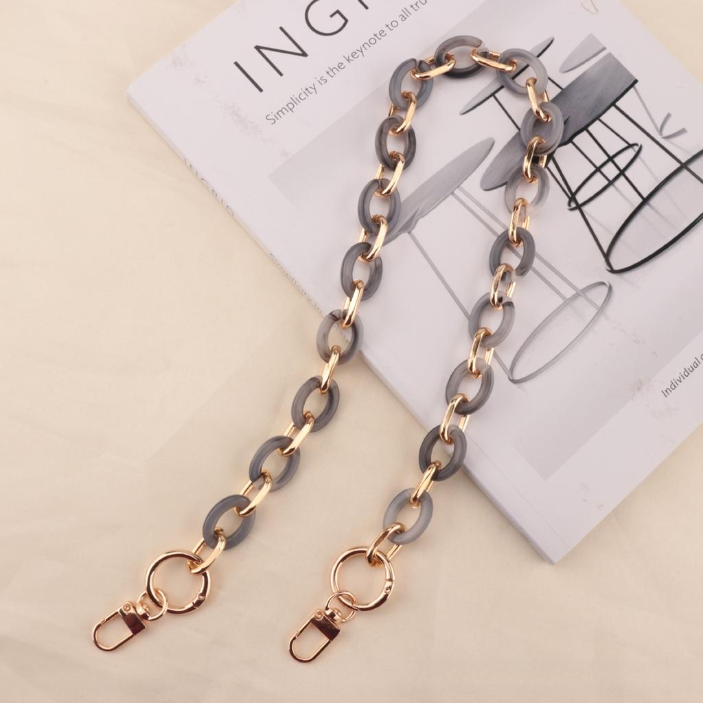 New Acrylic Bag Chain Niche Versatile Foreign Style Messenger Bag Fashionable Retro Transformation Replacement Bag Chain