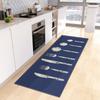 VIKAMA 1/2PCS Modern Kitchen Non-Slip Carpet Home Living Room Entrance Bathroom Balcony Decorative Bedroom Hallway Floor Mat