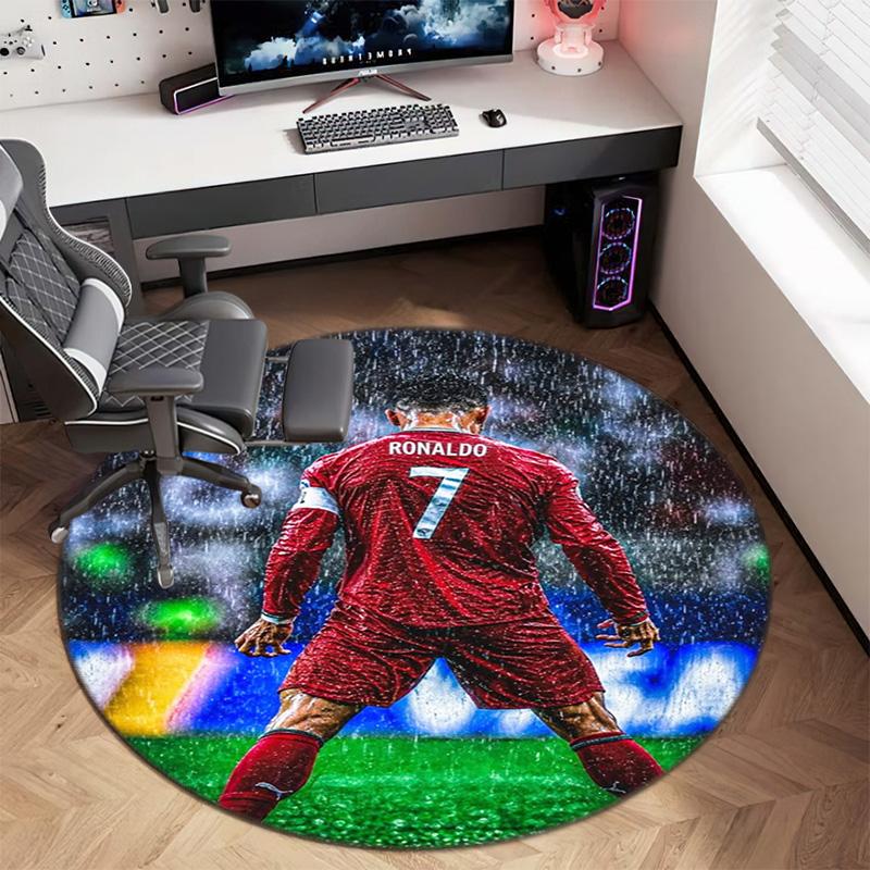Cristiano Ronaldo Glory Carpet Living Room And Bedroom Mats Suitable For All Seasons Christmas Gifts Art Protective Pad
