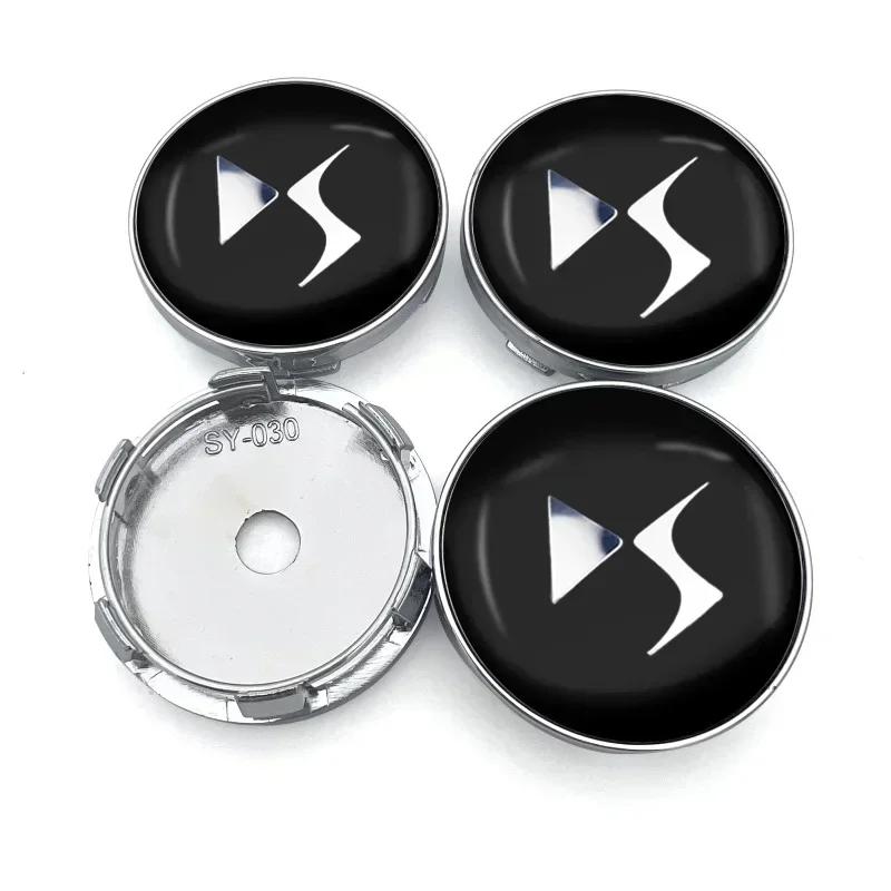 4pcs Auto Car Wheel Center Hub Caps Rim Caps Covers Emblem For Citroen C5 X AIRCROSS C3 C4 C2 Berlingo Jumper Dispatch Ami C4L Bxhm58