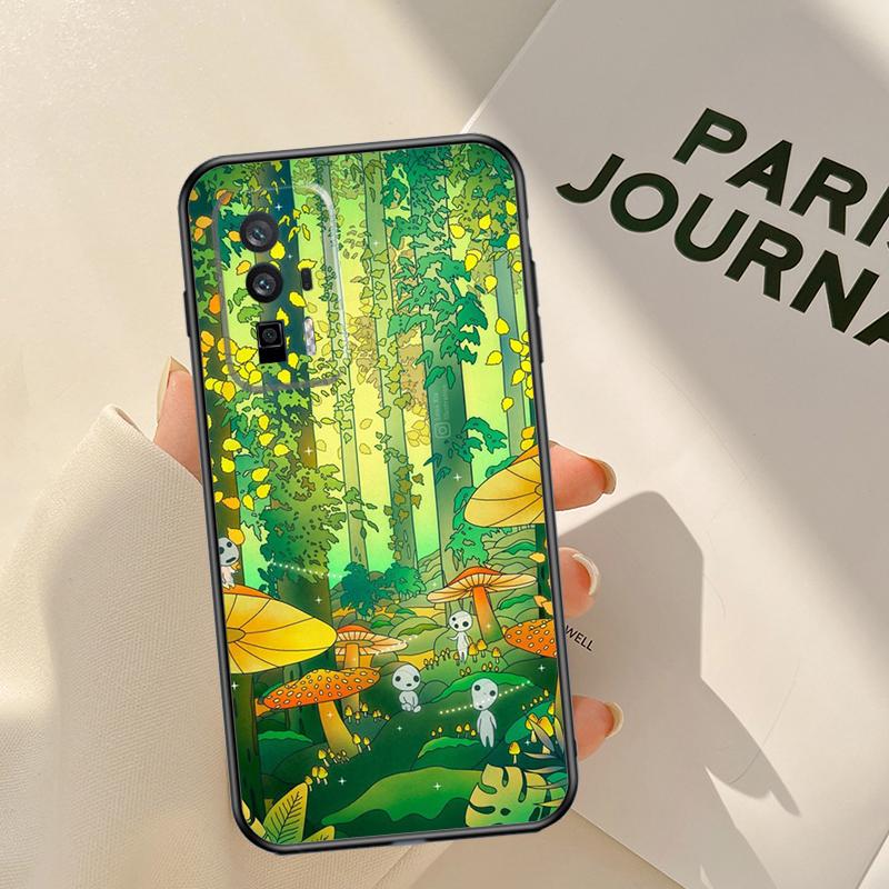 Mushroom Case For Xiaomi 15 14 Ultra 13T 14T 15T Pro 17 Pro Max POCO X7 Pro X3 X5 X6 F5 F6 F7 F8 Coque