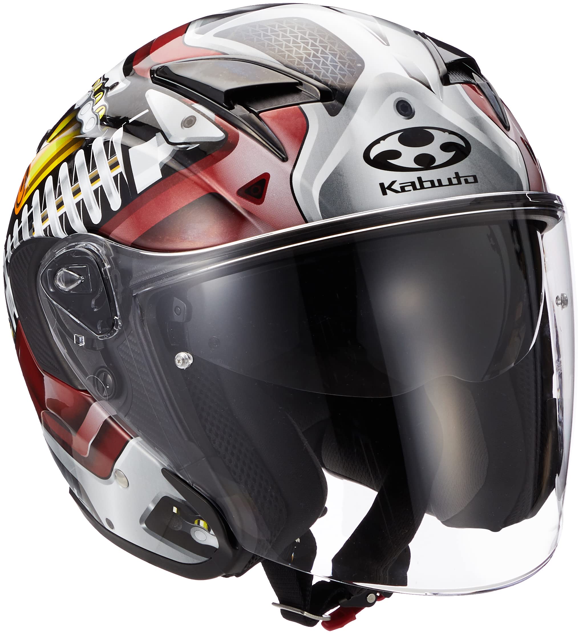 

Мотоциклетний шолом Jet EXCEED MACHINE Black Silver [OGK Kabuto] (Машина) (Розмір XS)