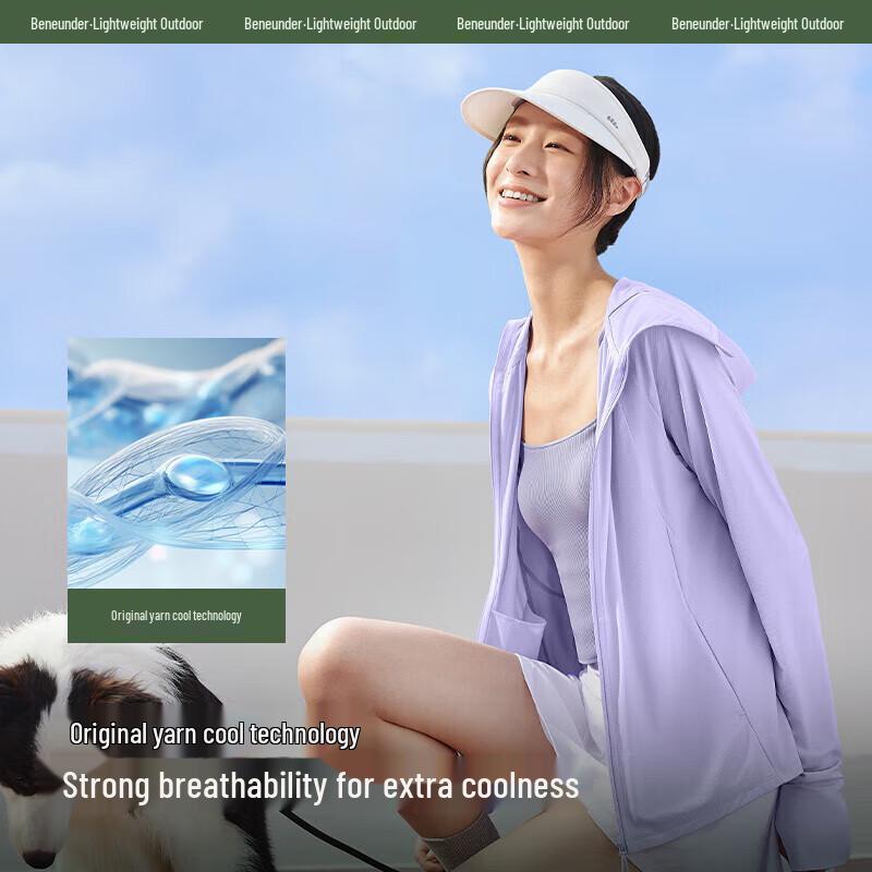 Beneunder Women's UV Protection Breathable Cooling Jacket