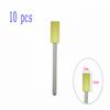 6pcs/10pcs Silicone Rubber Dental Polishing Polisher Grinders Nail Drill Bits for Electric Manicure 2.35mm Shank