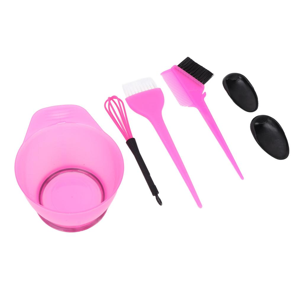 Hair Colo  Dyeing Kit Professional Salon Portable Ear   Dye Brush Mixing Bowl Tool Set