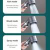 Pressurized Handheld Shower Head, 3 Modes Adjustable Water Output Shower Head, Round Massage Shower Head, Shower Sprinkler, Shower Spray Head,