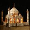 3D Træpuslespil Hus Kongeligt Slot Taj Mahal Med Lys Samlespil Legetøj Til Børn Voksne DIY Model Sæt Skrivebordsdekoration Til Gaver
