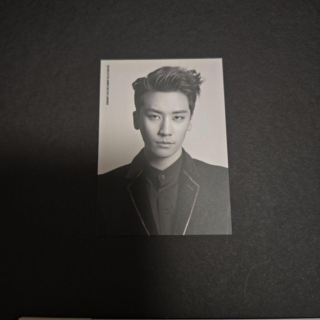 [USED] BIGBANG 2015 WELCOMING V.I Seungri Mini Photo Card