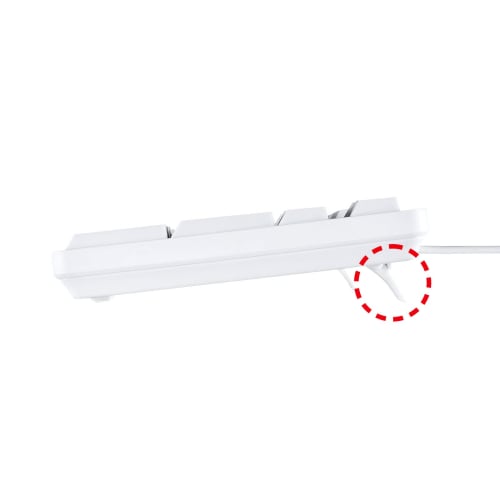 Sanwa Supply USB Keyboard (White) SKB-L1UN