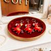 1PC Convenient Festive Decorative Practicality Red Gift Cartoon Handbags Horse Keychain Souvenirs Cute Backpacks