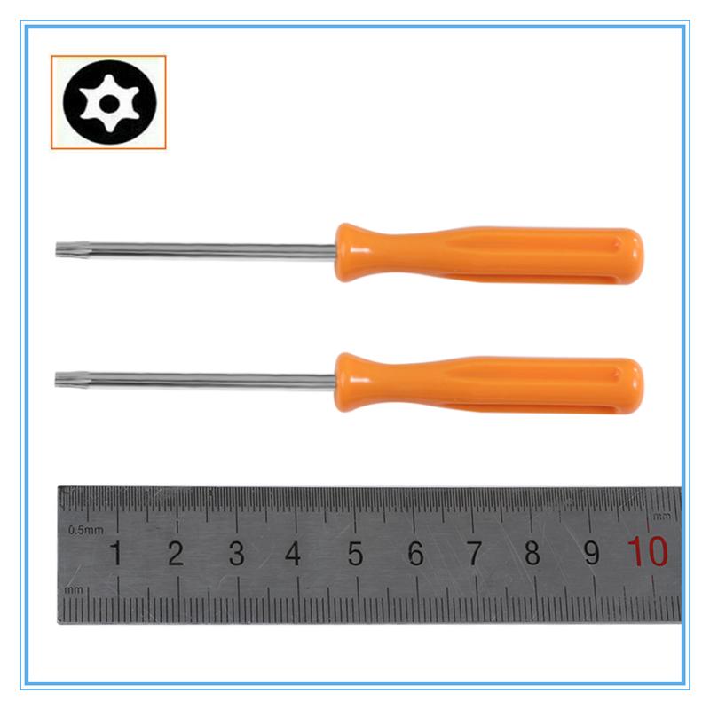 10X 100mm Torx T8 T10 Stainless Steel Security Screwdriver Tool For Xbox 360/ PS3/ PS4 Tamper Proof Hole Controller Repair Tools