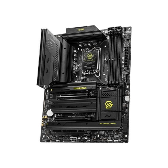 Carte mère - MSI - MAG Z890 TOMAHAWK WIFI - Wi-Fi 7, 5G LAN, Thunderbolt, PCIe 5.0, Intel Core Ultra