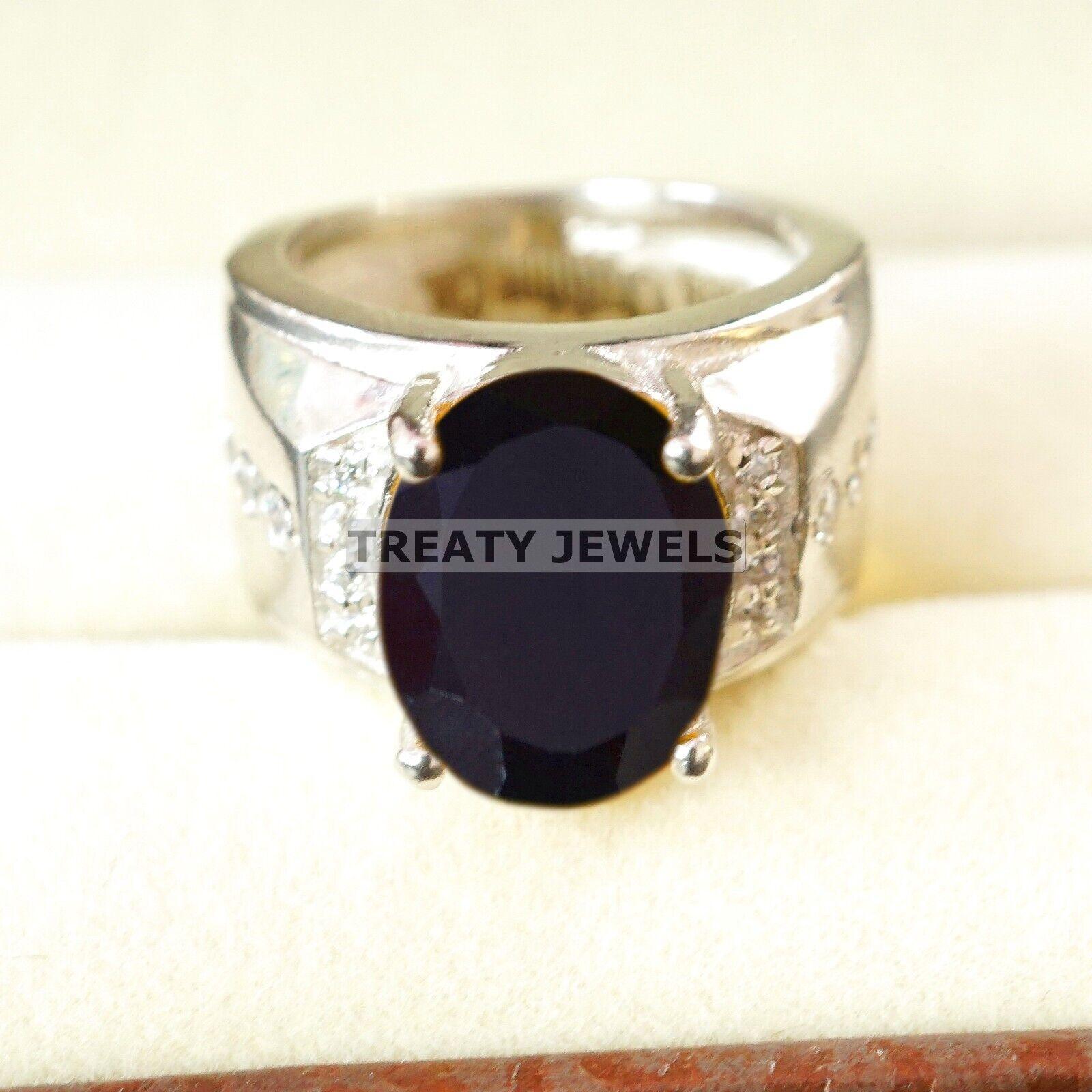 

Black Onyx Oval Cut Gemstone With 925 Sterling Silver Ring For Men s #A817 JL375666910253 4-16 US срібний